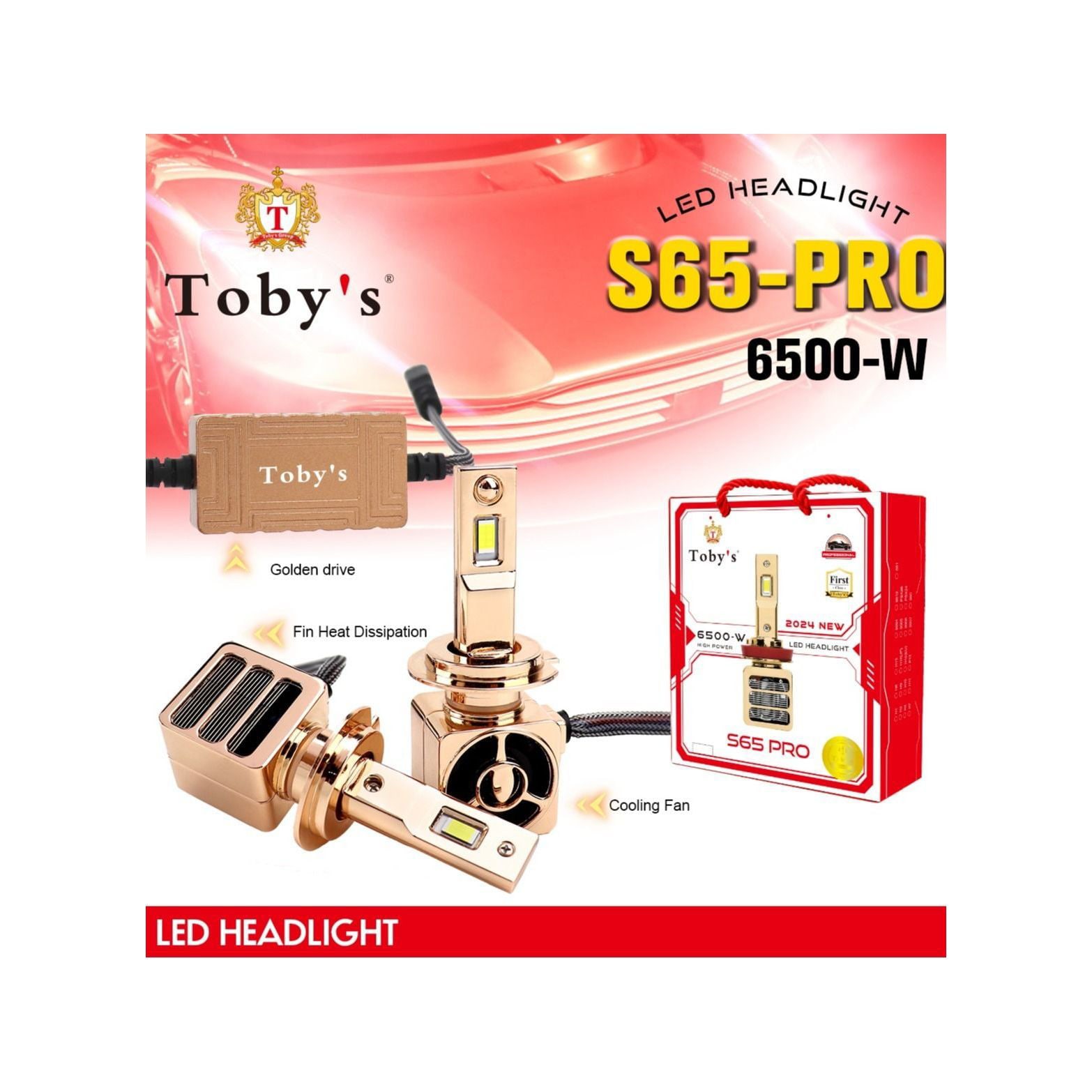 tobys-9005-led-headlight-bulb-130w-13000-lumens-6500k-2-pieces-s65-pro