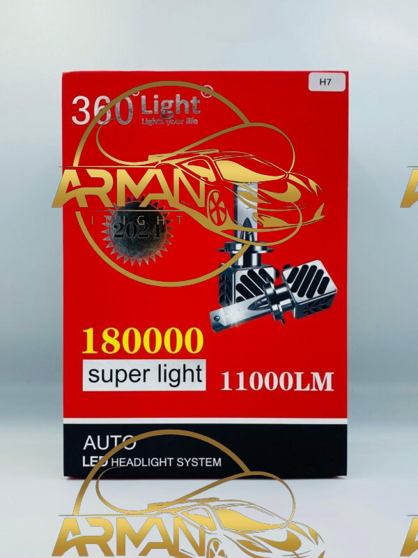 هدلایت360LIGHT V60 h7