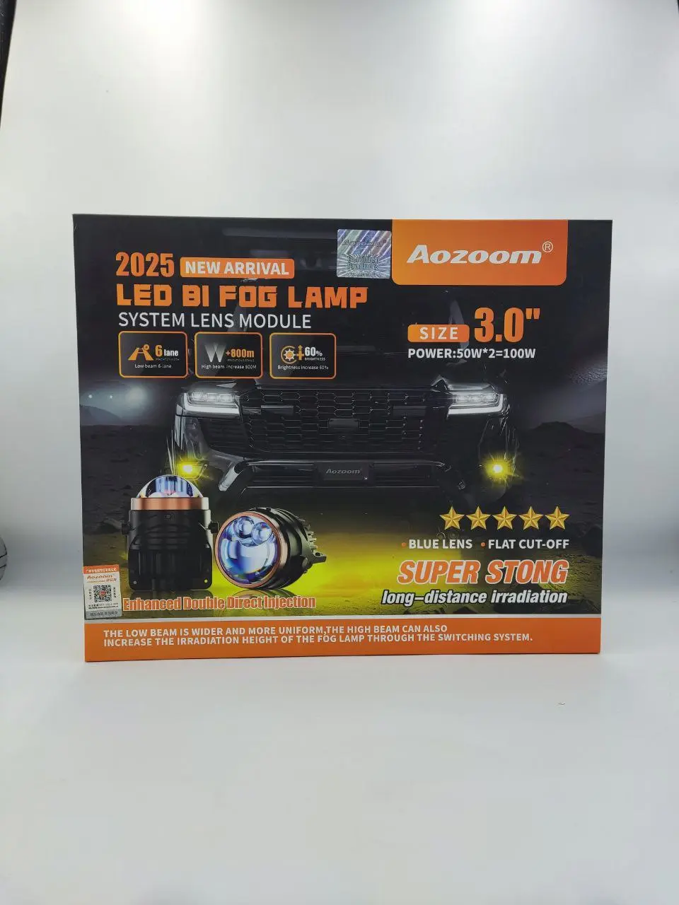 لنز ائوزوم Aozoom Fog Lamp