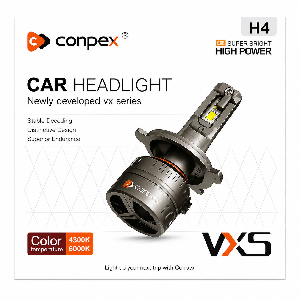 هدلایتCONPEX VX5 h4