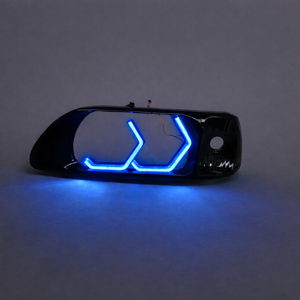 فلاپ و گلس 131 طرح i8 ابی