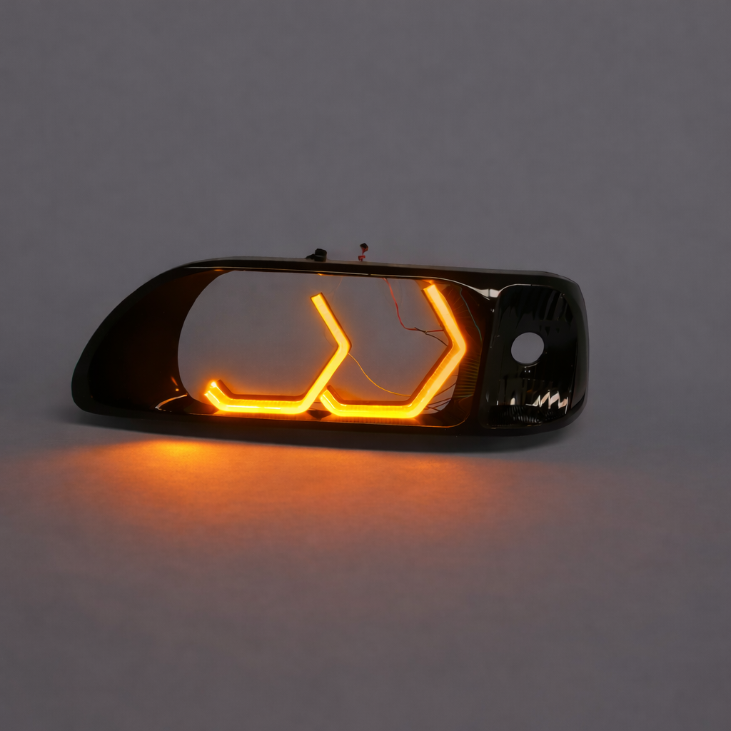 فلاپ و گلس 131 طرح i8 زرد