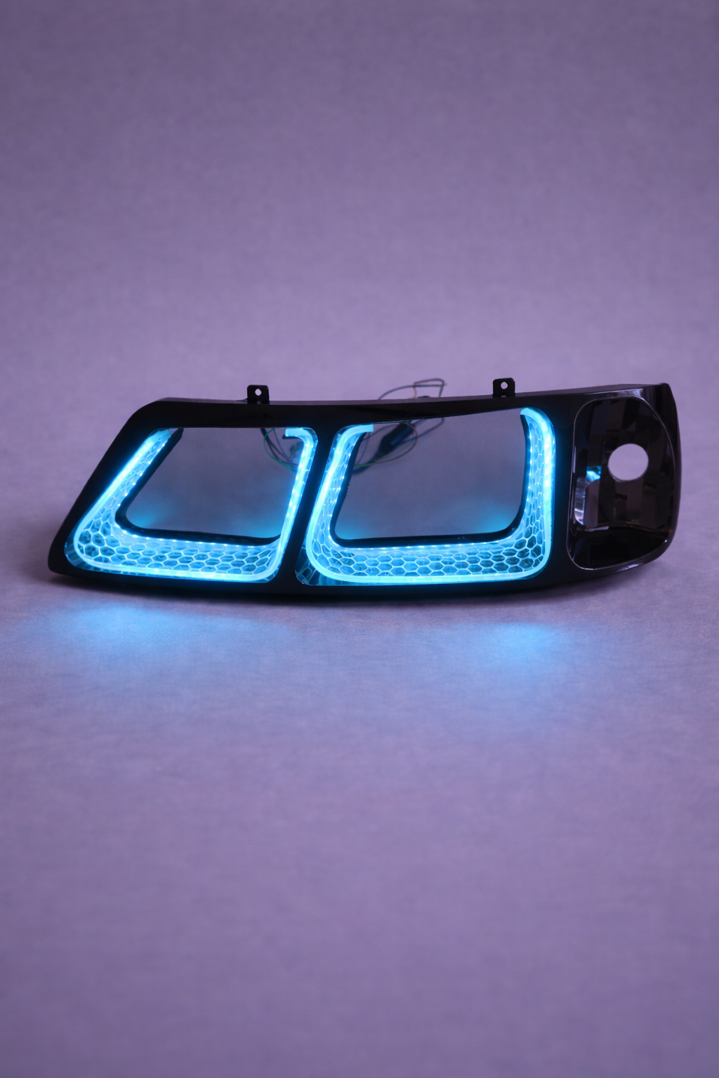 فلاپ و گلس 405 طرح پارسی یو U رنگ آیس بلو