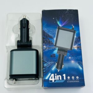 شارژر فندکی خودرو 4in1